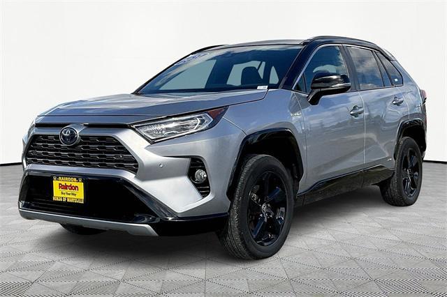 used 2021 Toyota RAV4 Hybrid car, priced at $36,000