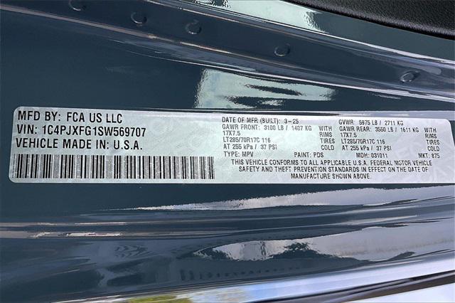 new 2025 Jeep Wrangler car, priced at $60,340