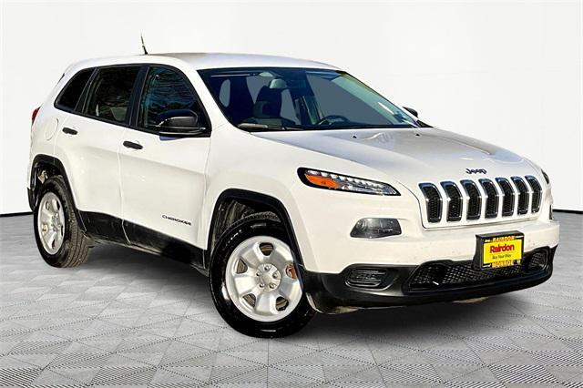 used 2016 Jeep Cherokee car, priced at $13,900