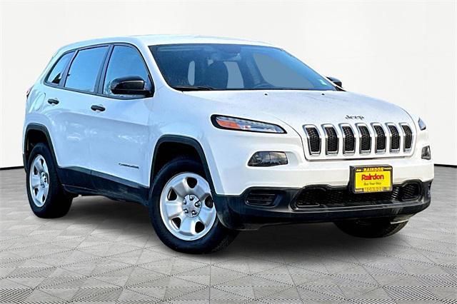 used 2016 Jeep Cherokee car, priced at $13,890