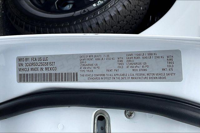 new 2025 Ram 2500 car, priced at $75,390