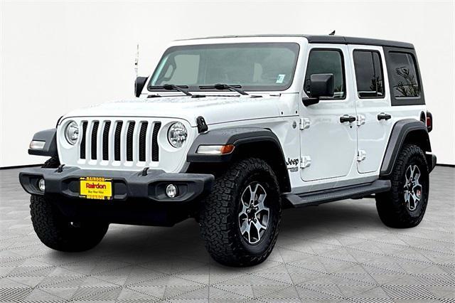 used 2018 Jeep Wrangler Unlimited car, priced at $22,000