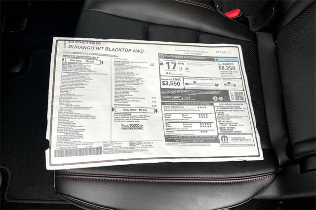 new 2025 Dodge Durango car, priced at $58,175