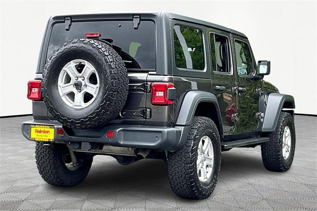 used 2018 Jeep Wrangler Unlimited car, priced at $27,900