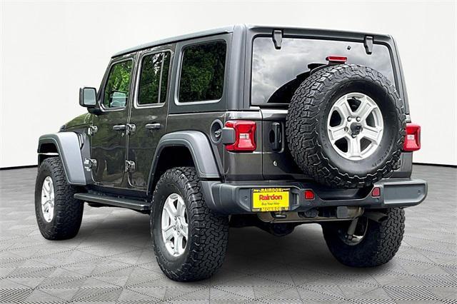 used 2018 Jeep Wrangler Unlimited car, priced at $27,900