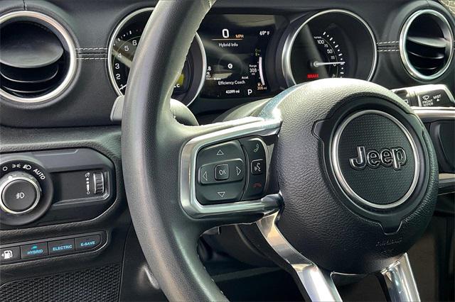 used 2023 Jeep Wrangler 4xe car, priced at $32,000