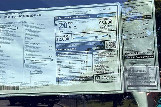 new 2025 Jeep Wrangler car, priced at $61,845
