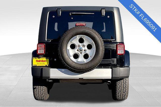 used 2015 Jeep Wrangler Unlimited car, priced at $21,900
