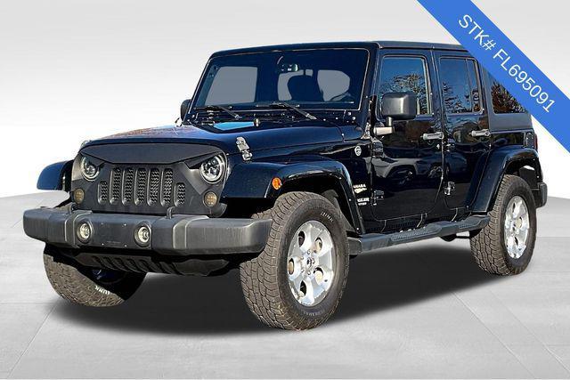 used 2015 Jeep Wrangler Unlimited car, priced at $21,900