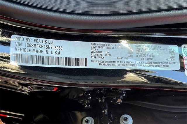 new 2025 Ram 1500 car, priced at $91,105