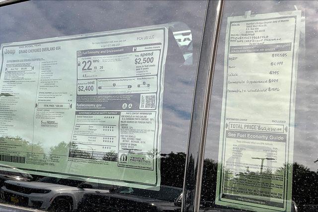 new 2025 Jeep Grand Cherokee car, priced at $59,585