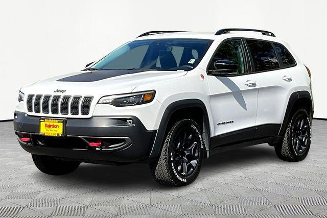 used 2022 Jeep Cherokee car, priced at $23,900