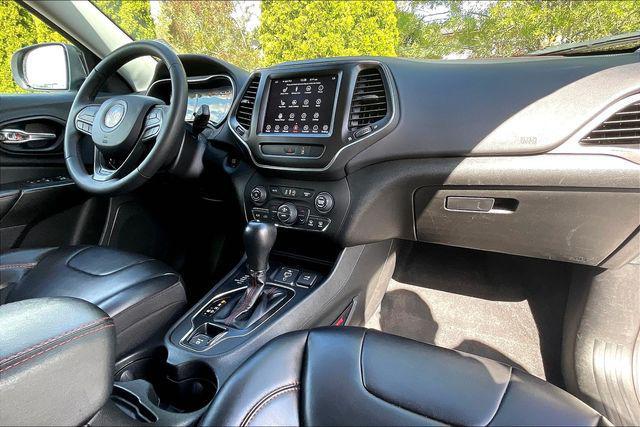 used 2022 Jeep Cherokee car, priced at $23,900