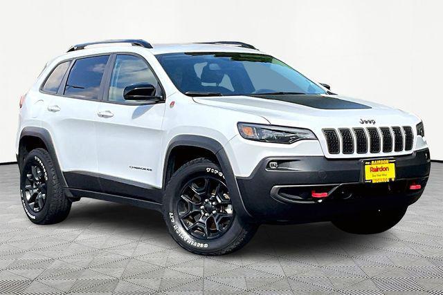 used 2022 Jeep Cherokee car, priced at $23,900