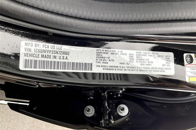 new 2025 Ram 1500 car, priced at $63,355