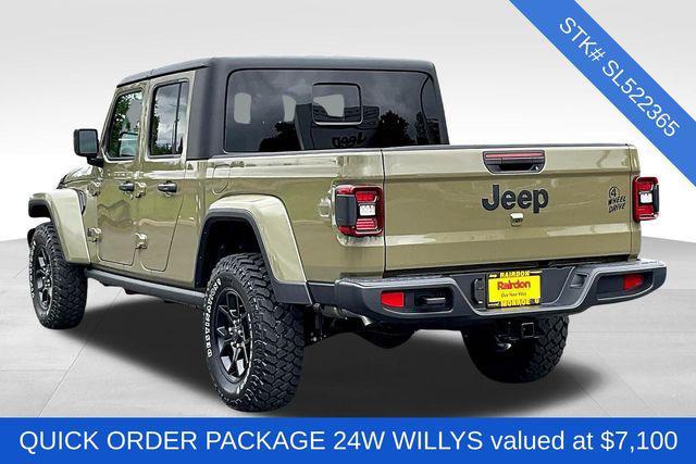 new 2025 Jeep Gladiator car, priced at $53,630