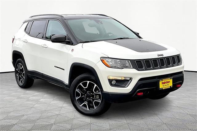 used 2021 Jeep Compass car, priced at $19,000