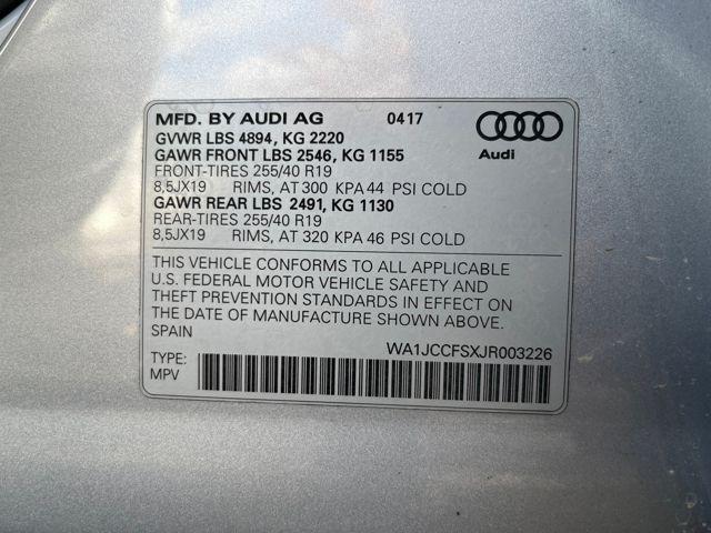 used 2018 Audi Q3 car, priced at $15,990