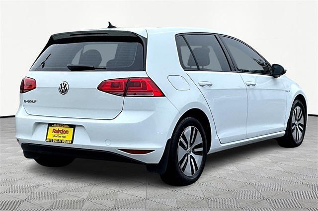 used 2016 Volkswagen e-Golf car