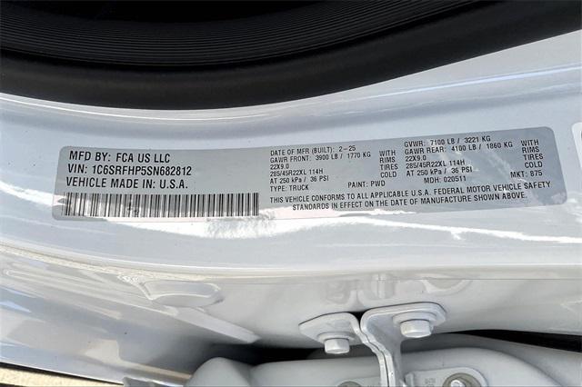 new 2025 Ram 1500 car, priced at $88,650