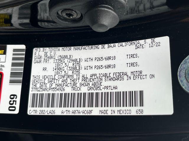 used 2023 Toyota Tacoma car, priced at $42,990