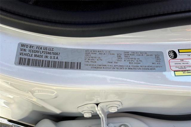 new 2025 Ram 1500 car, priced at $66,685