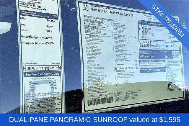 new 2026 Ram 1500 car, priced at $74,270