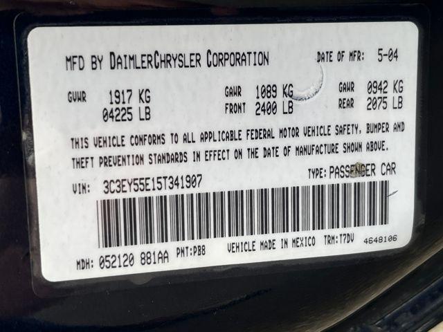 used 2005 Chrysler PT Cruiser car, priced at $4,599