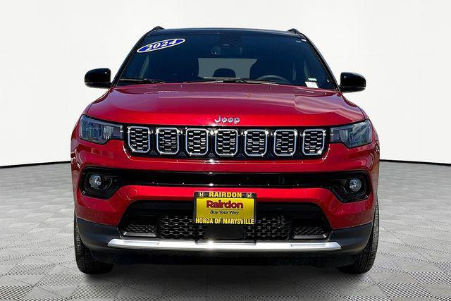 used 2024 Jeep Compass car, priced at $25,500