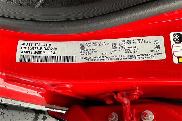 new 2025 Ram 1500 car, priced at $68,220