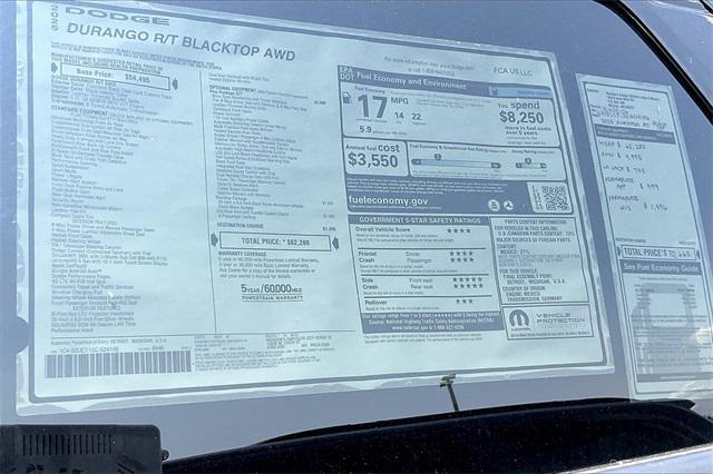new 2025 Dodge Durango car, priced at $57,780