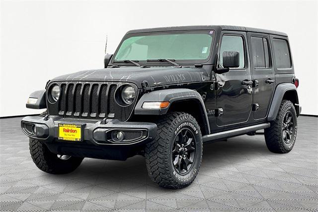 used 2020 Jeep Wrangler Unlimited car, priced at $28,000