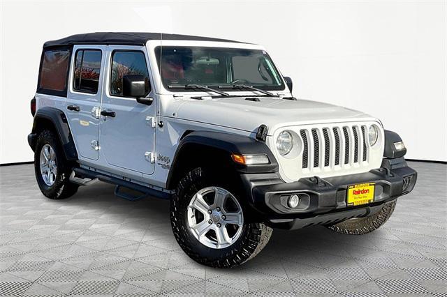 used 2018 Jeep Wrangler Unlimited car, priced at $23,500