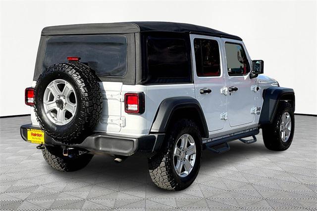 used 2018 Jeep Wrangler Unlimited car, priced at $23,500