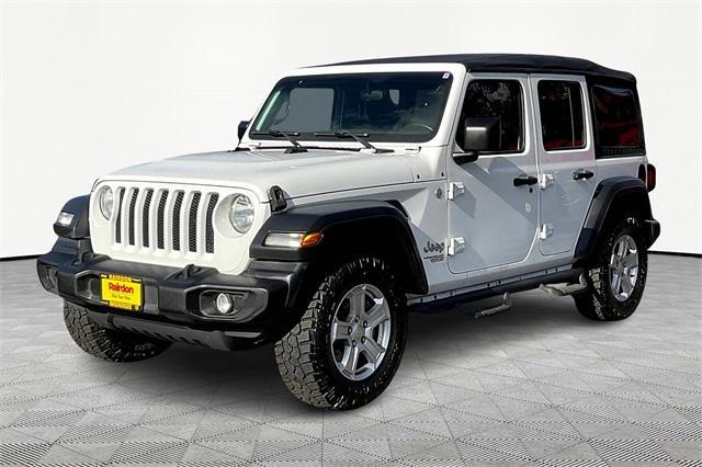 used 2018 Jeep Wrangler Unlimited car, priced at $23,500