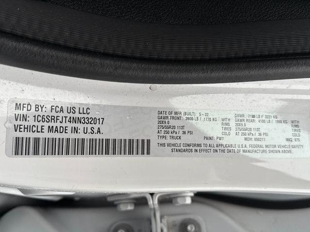 used 2022 Ram 1500 car, priced at $41,490