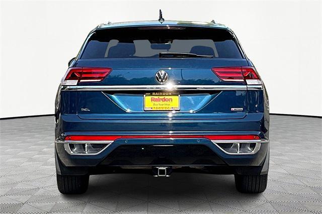 used 2022 Volkswagen Atlas Cross Sport car, priced at $29,900
