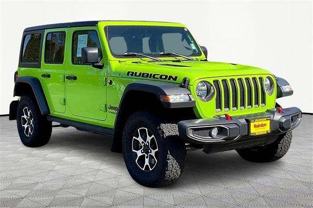 used 2021 Jeep Wrangler Unlimited car, priced at $44,688