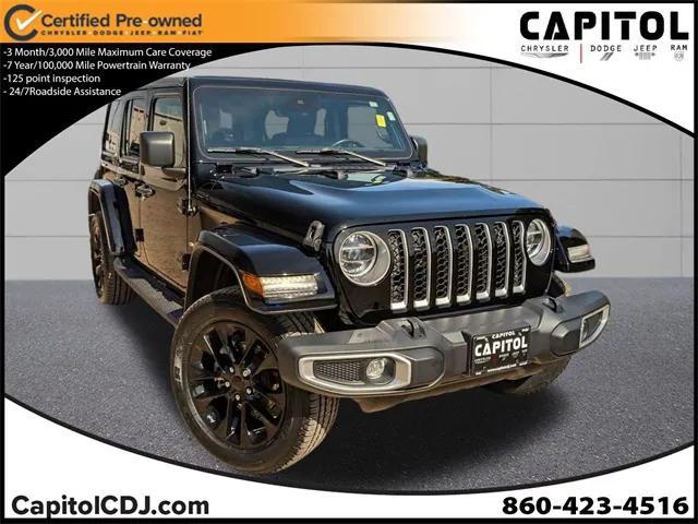 used 2021 Jeep Wrangler Unlimited car, priced at $34,333