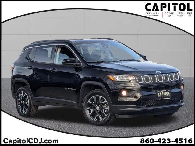 used 2022 Jeep Compass car, priced at $22,399