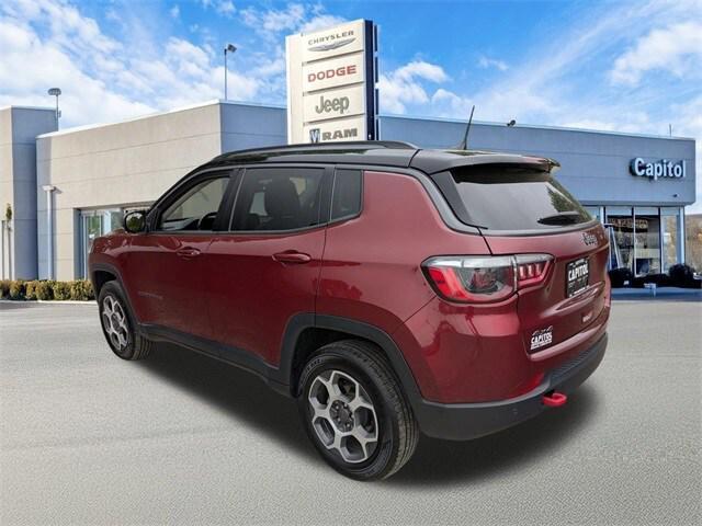 used 2022 Jeep Compass car, priced at $21,999