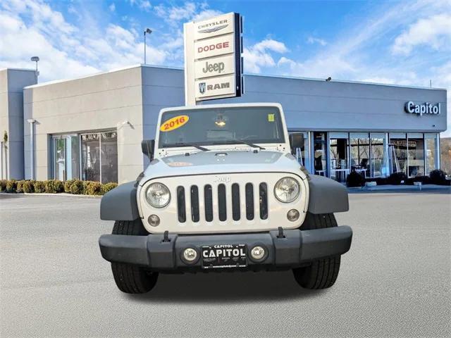 used 2016 Jeep Wrangler Unlimited car, priced at $15,681