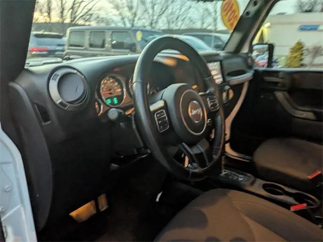 used 2016 Jeep Wrangler Unlimited car, priced at $15,681