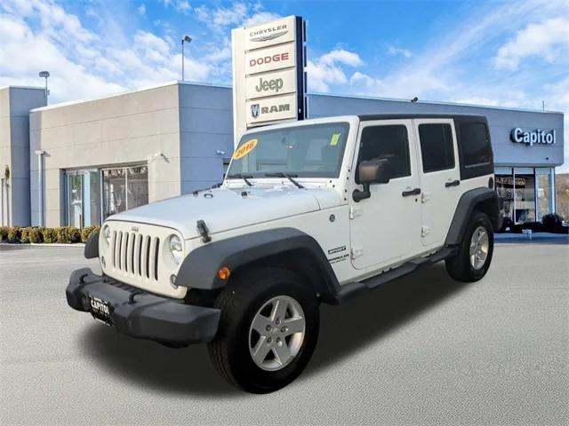 used 2016 Jeep Wrangler Unlimited car, priced at $15,681