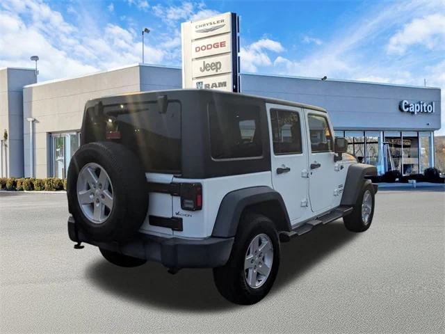 used 2016 Jeep Wrangler Unlimited car, priced at $15,681