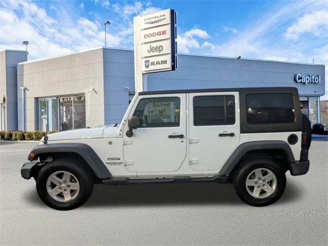 used 2016 Jeep Wrangler Unlimited car, priced at $15,681