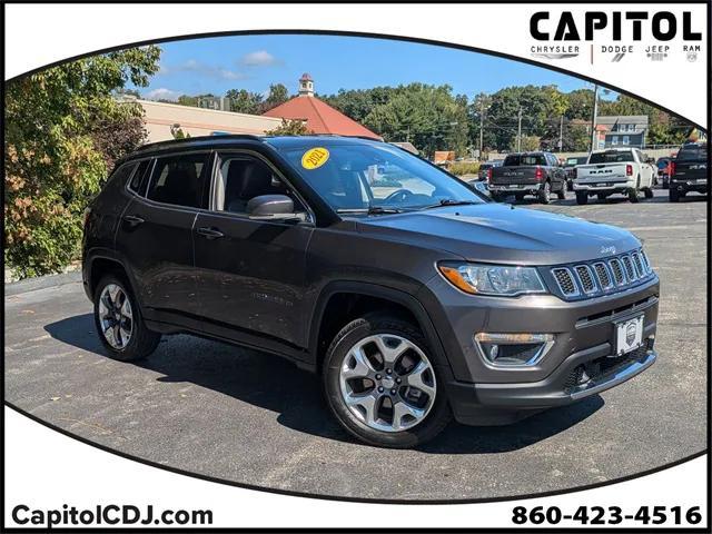 used 2021 Jeep Compass car, priced at $21,873