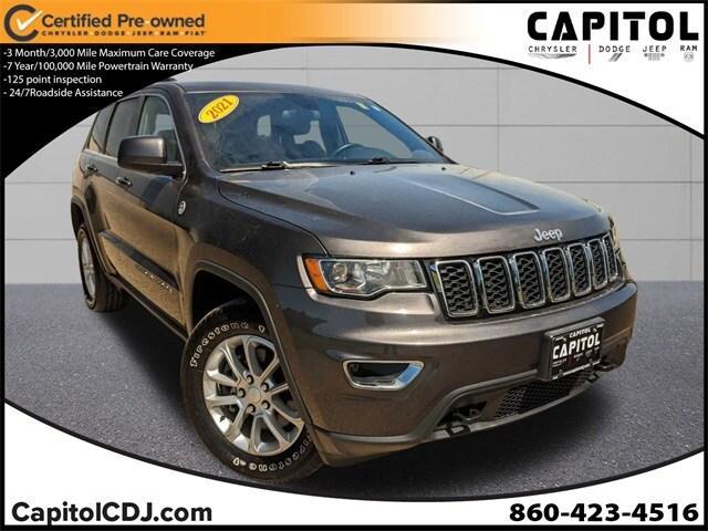 used 2021 Jeep Grand Cherokee car, priced at $25,623