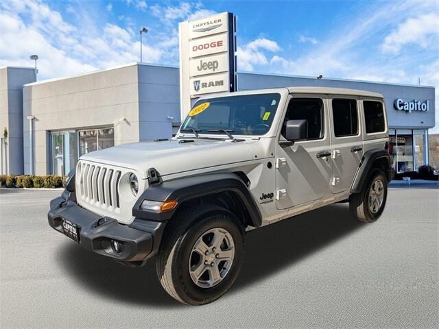 used 2022 Jeep Wrangler Unlimited car, priced at $30,473