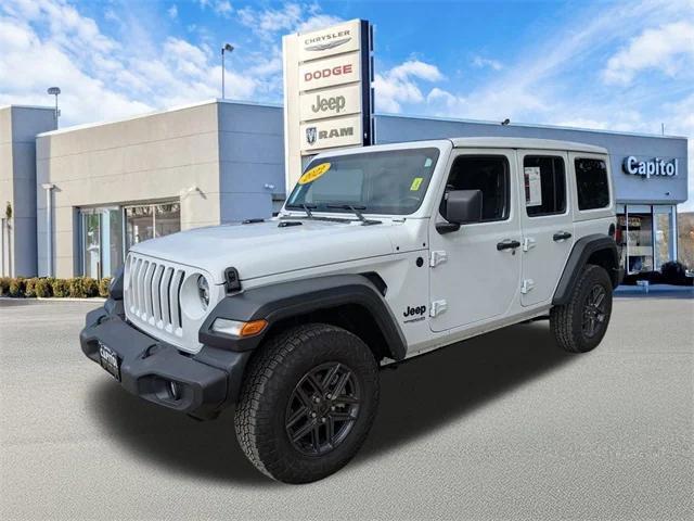 used 2022 Jeep Wrangler Unlimited car, priced at $29,981